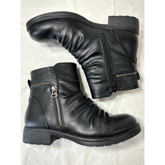 Sean Alan Riley Waterproof Black Ankle Boot Size 7 - Picture 8 of 15